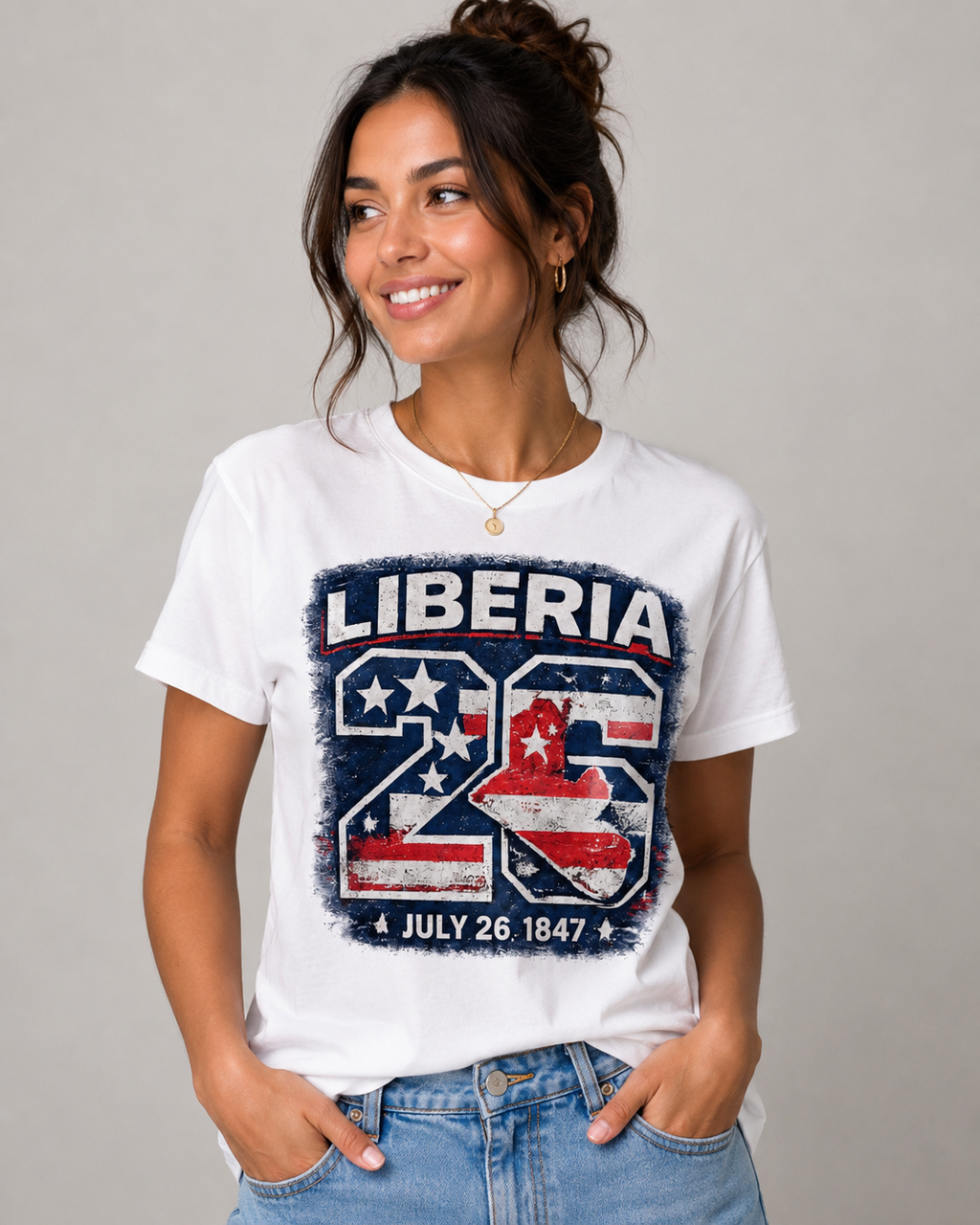 Liberia 26 Independence Shirt